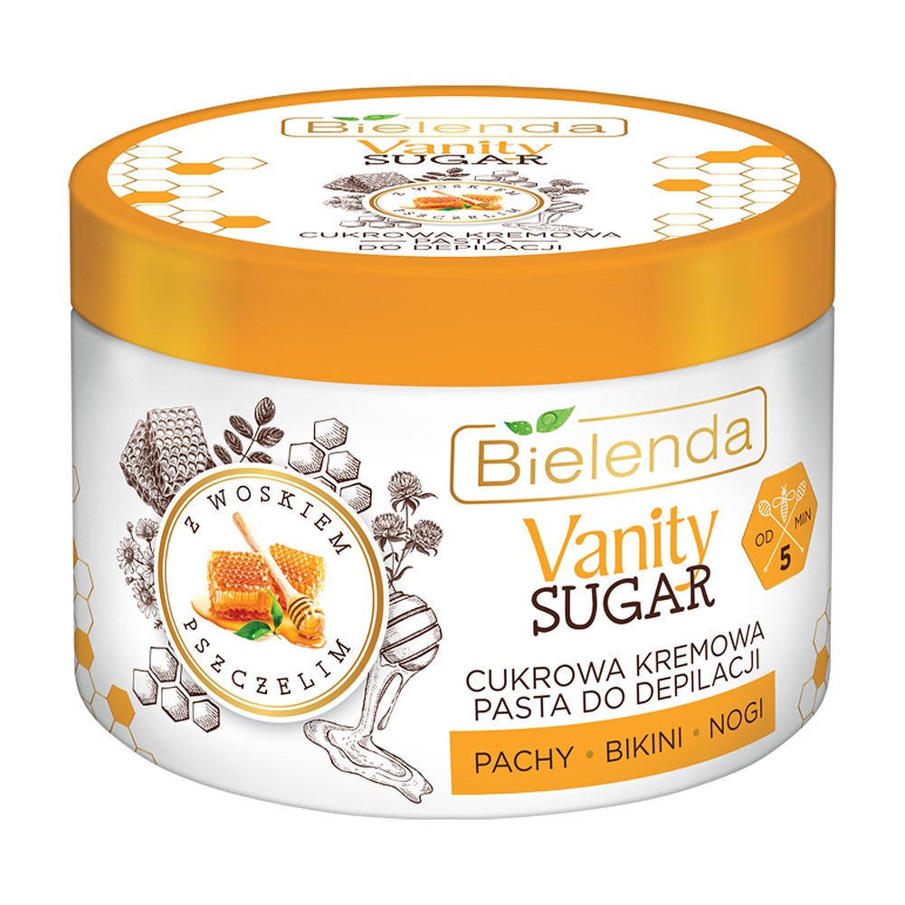 Bielenda Vanity Sugar Kremowa pasta d/d z woskiem
