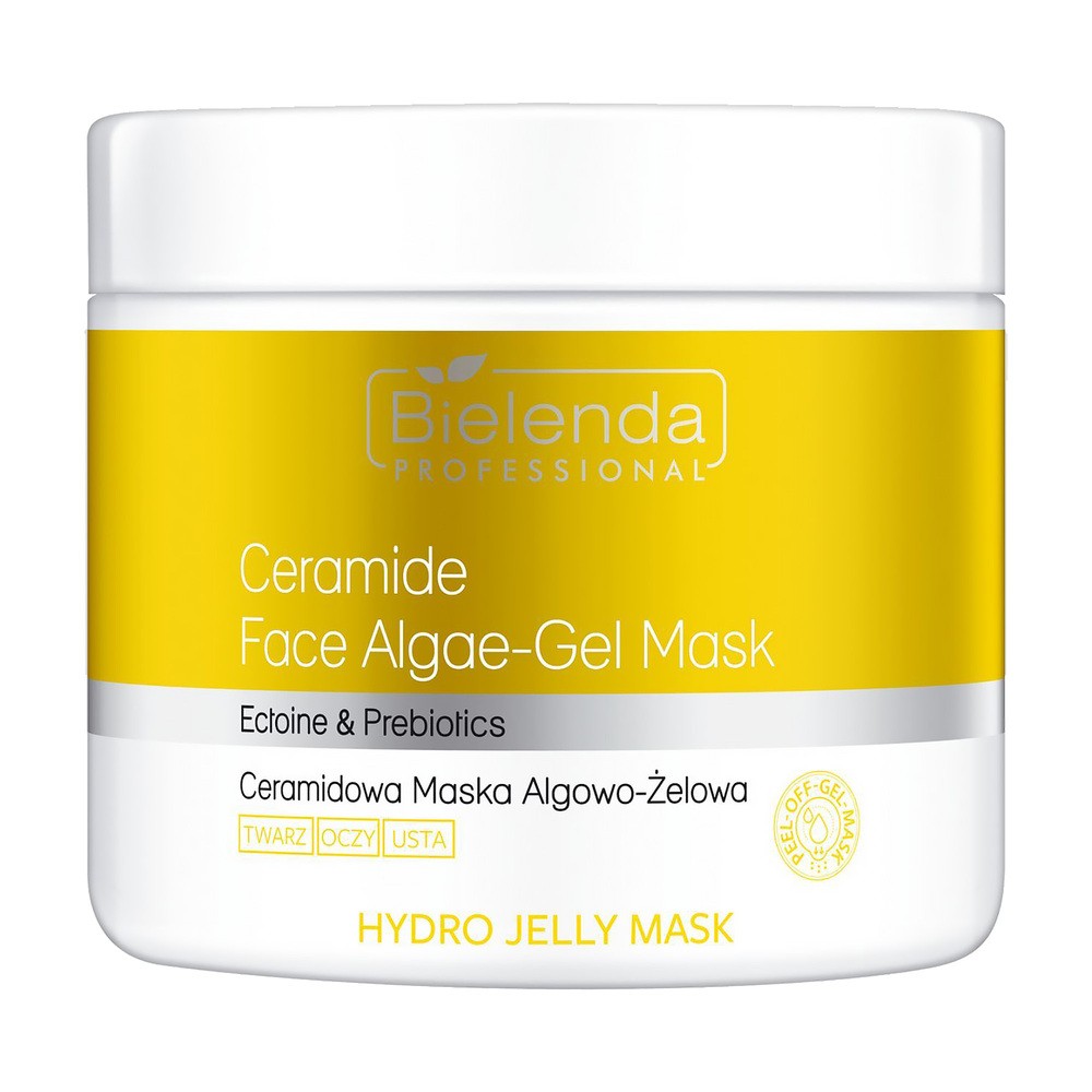 Bielenda Professional Is Hydro Jelly Mask, ceramidowa maska algowo–żelowa z ektoiną i prebiotykami, 190g