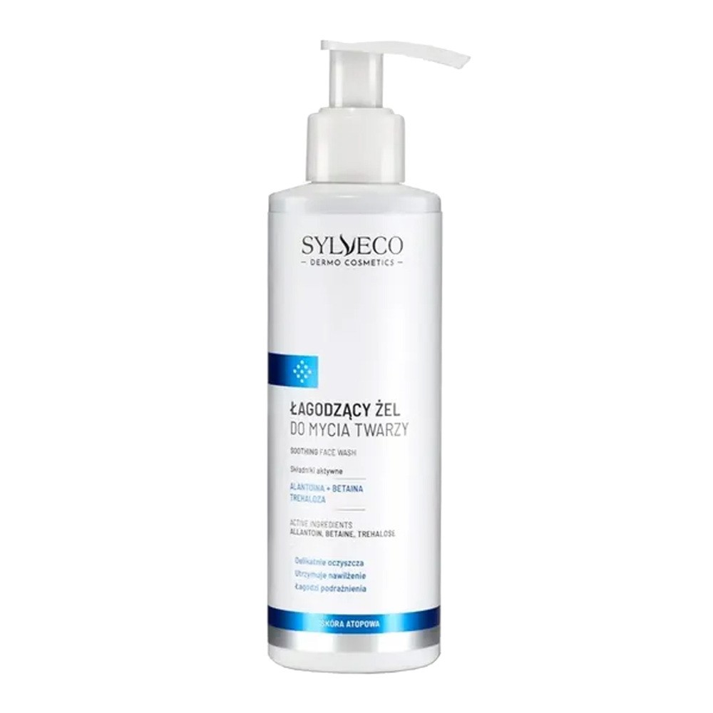 Sylveco Dermo Atopowa Łagodzący żel do mycia twarzy, 200 ml