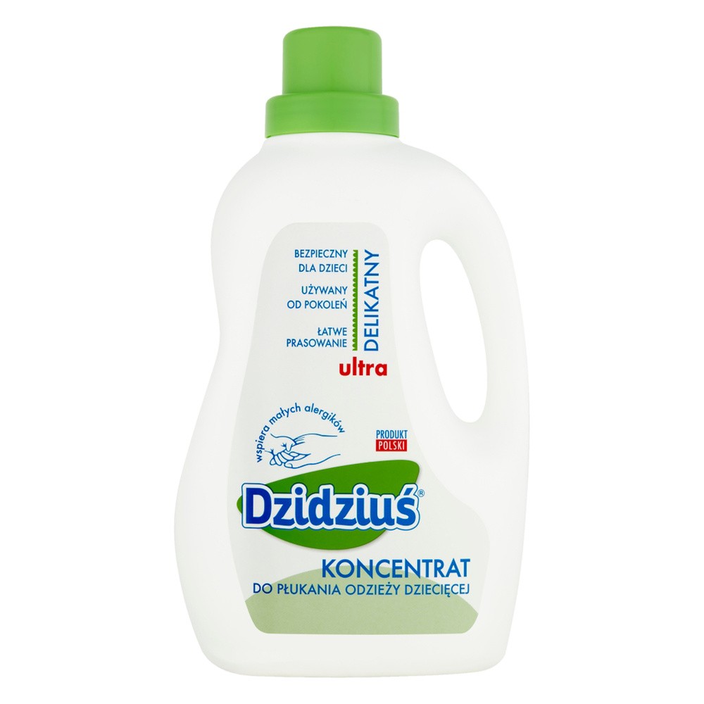 DZIDZIUŚ Koncentrat zmiękczający do płukania tkanin 1,5l - bez alergenów 1,5 l