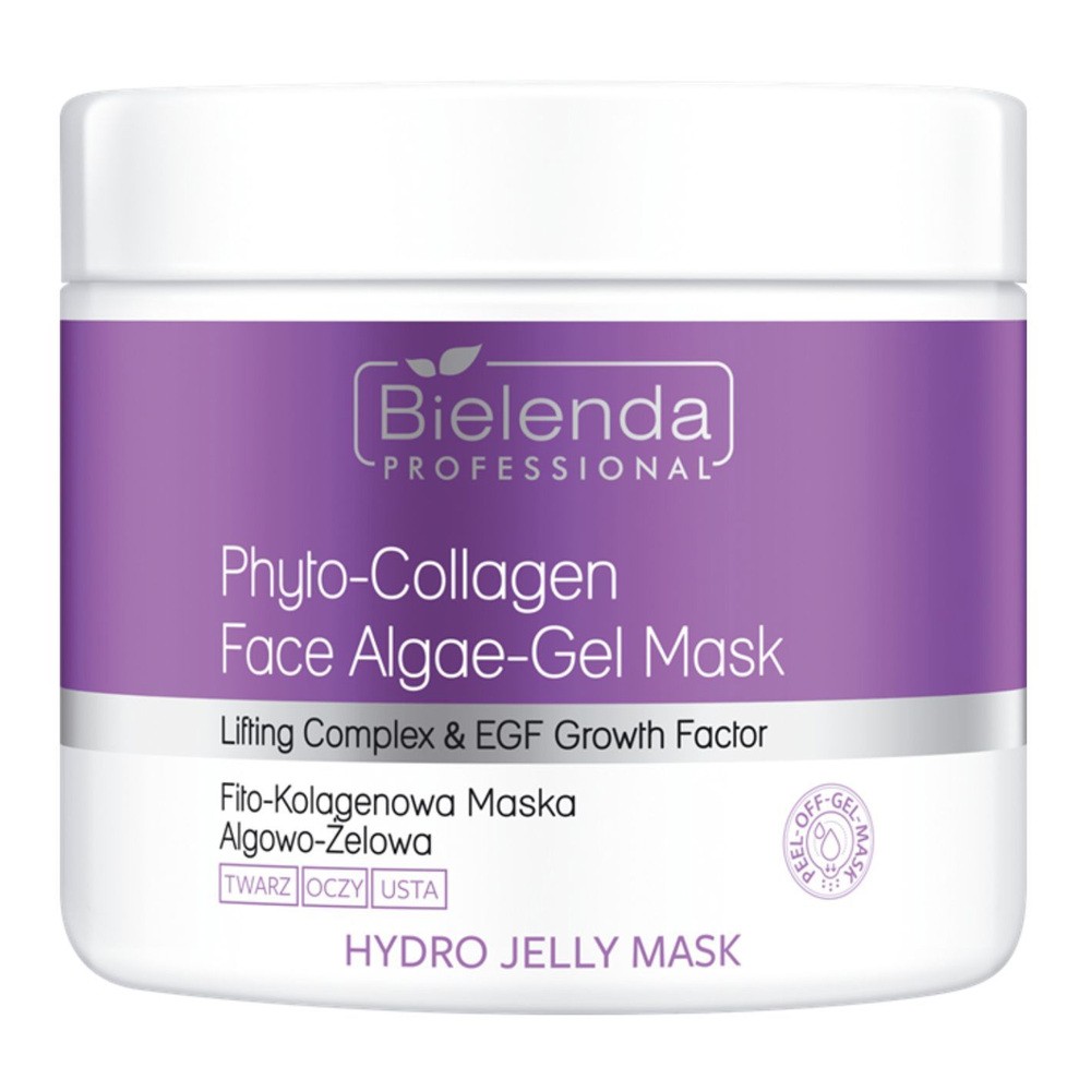 Bielenda Professional Is Hydro Jelly Mask, ujędrniająca fito- kolagenowa maska algowo - żelowa, 190g