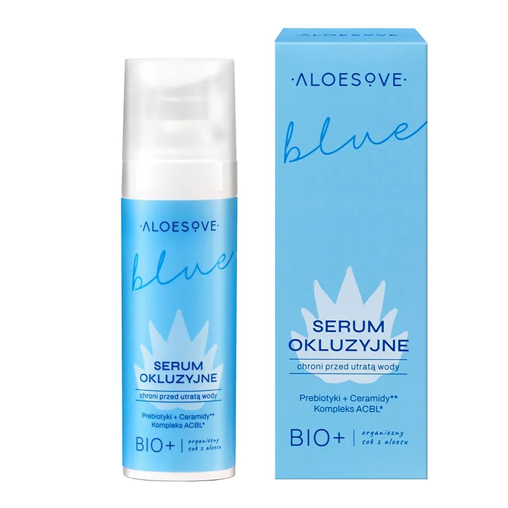 Aloesowe Serum okluzyjne do twarzy ALOESOVE BLUE, 30ml