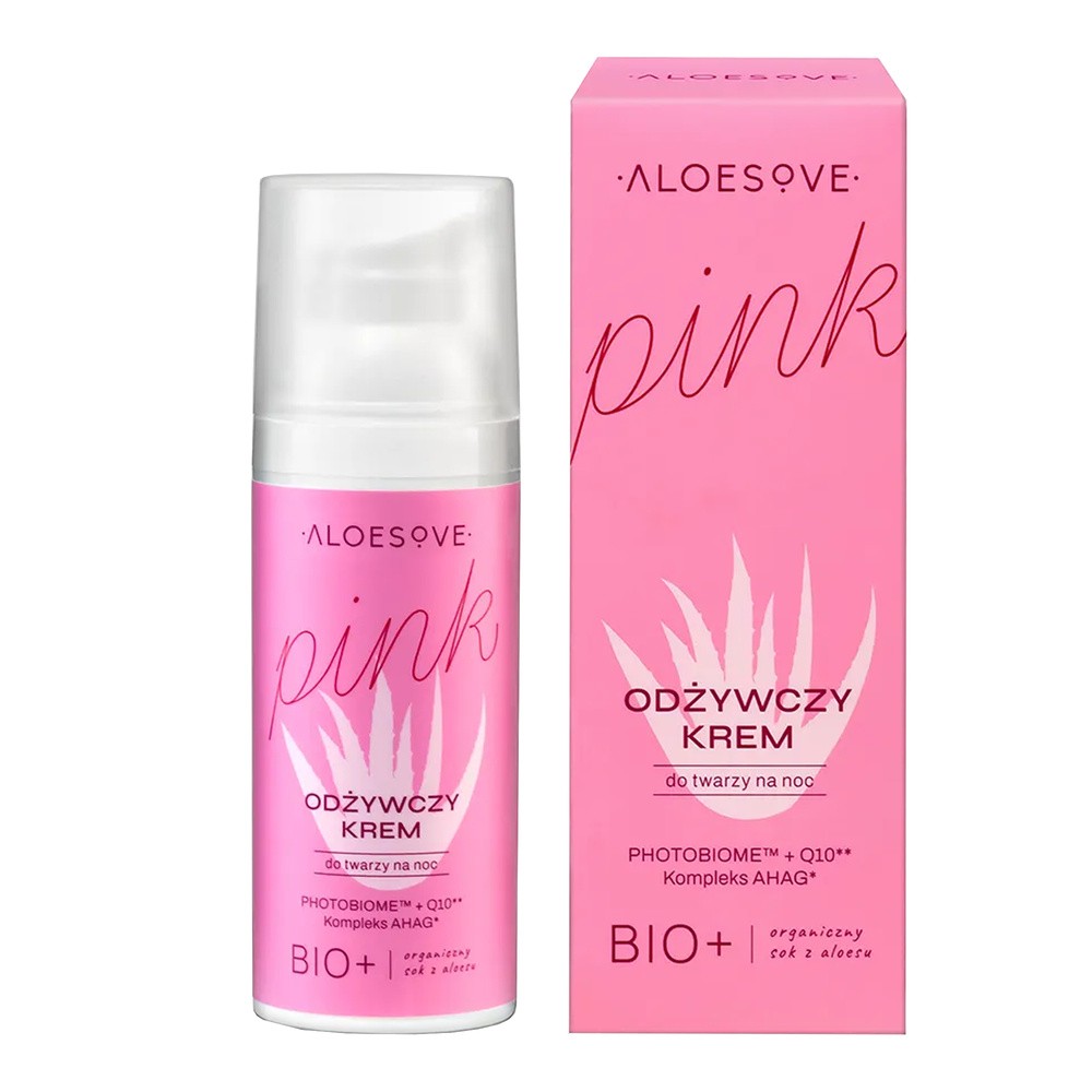 Aloesove Pink, odżywczy krem na noc, 50ml