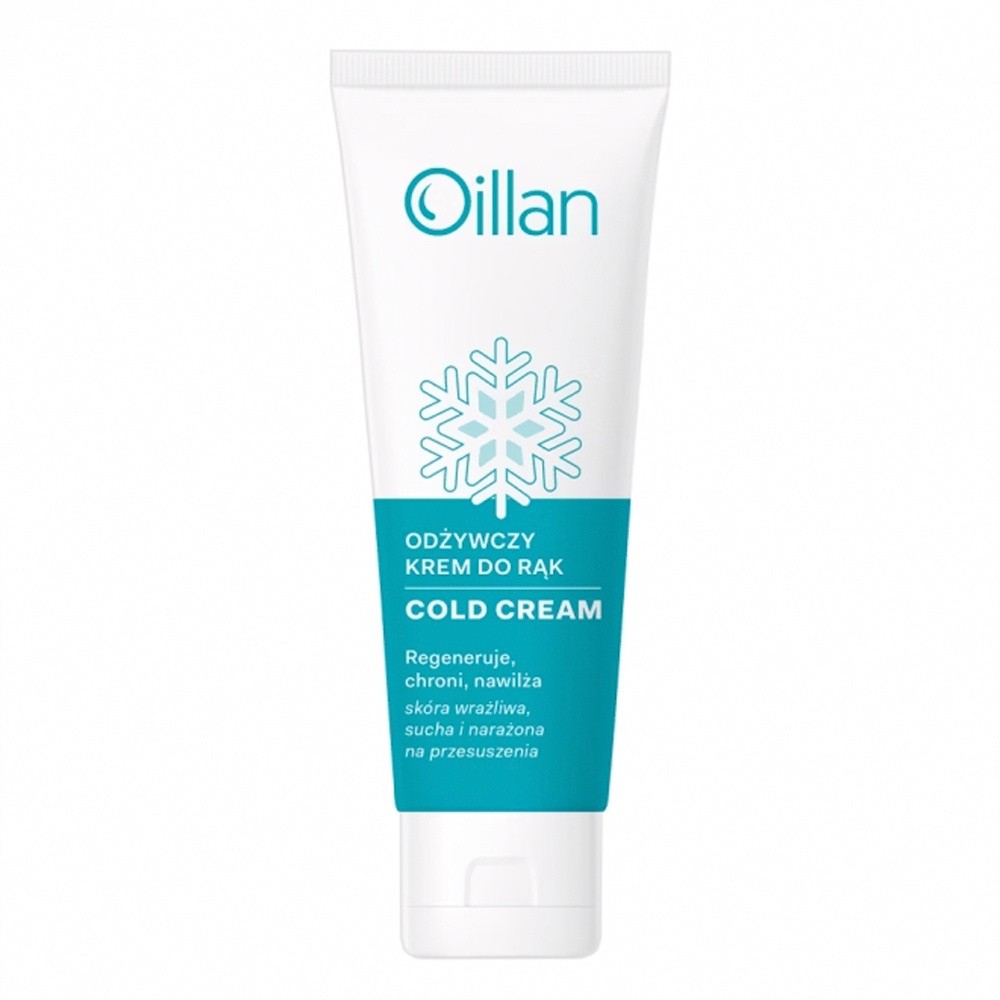 Oillan Cold Cream, odżywczy krem do rąk, 50 ml