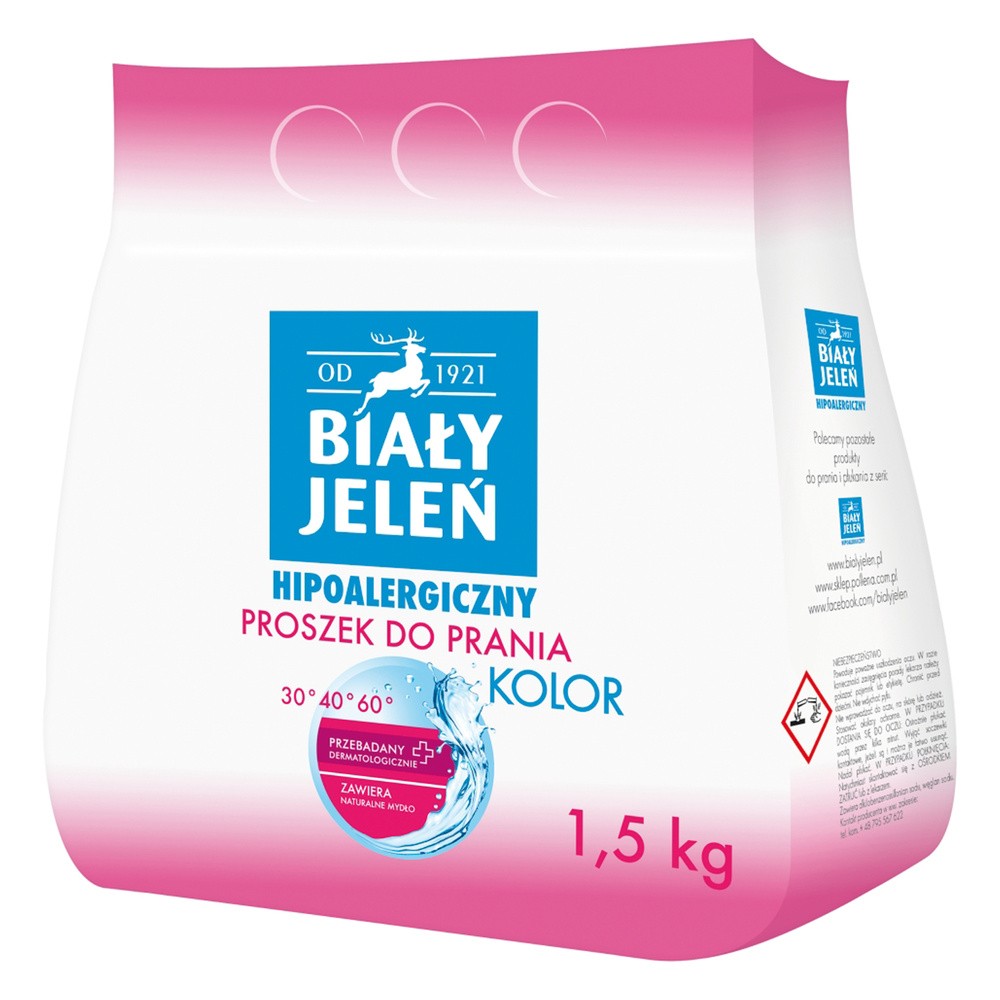 Pollena Hipoalergiczny Proszek Do Prania Kolor 1500g