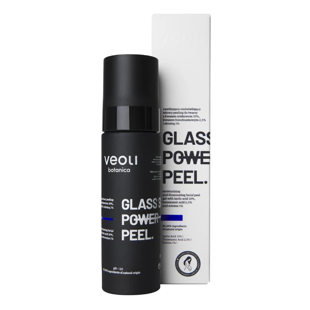 Veoli Botanica Glass Skin Power Peel żelowy peeling do twarzy 30ml