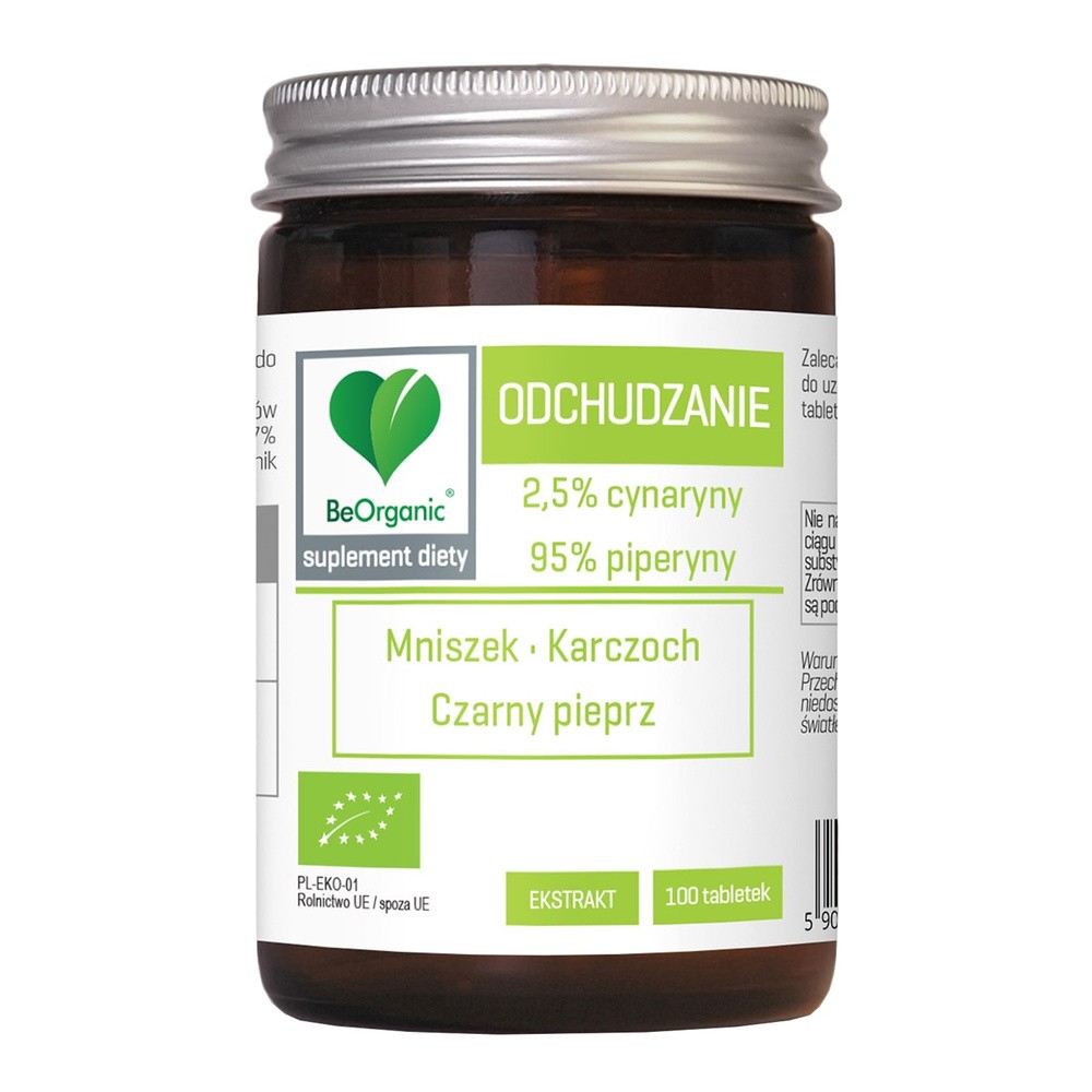Odchudzanie BIO 400 mg x 100 tabletek BEORGANIC ALINESS