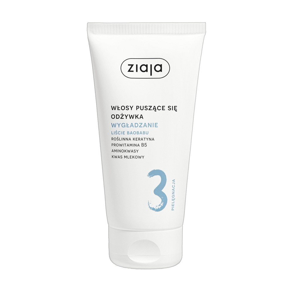 Ziaja Wygładzenie Liście Baobabu odżywka do włosów puszących się 160ml