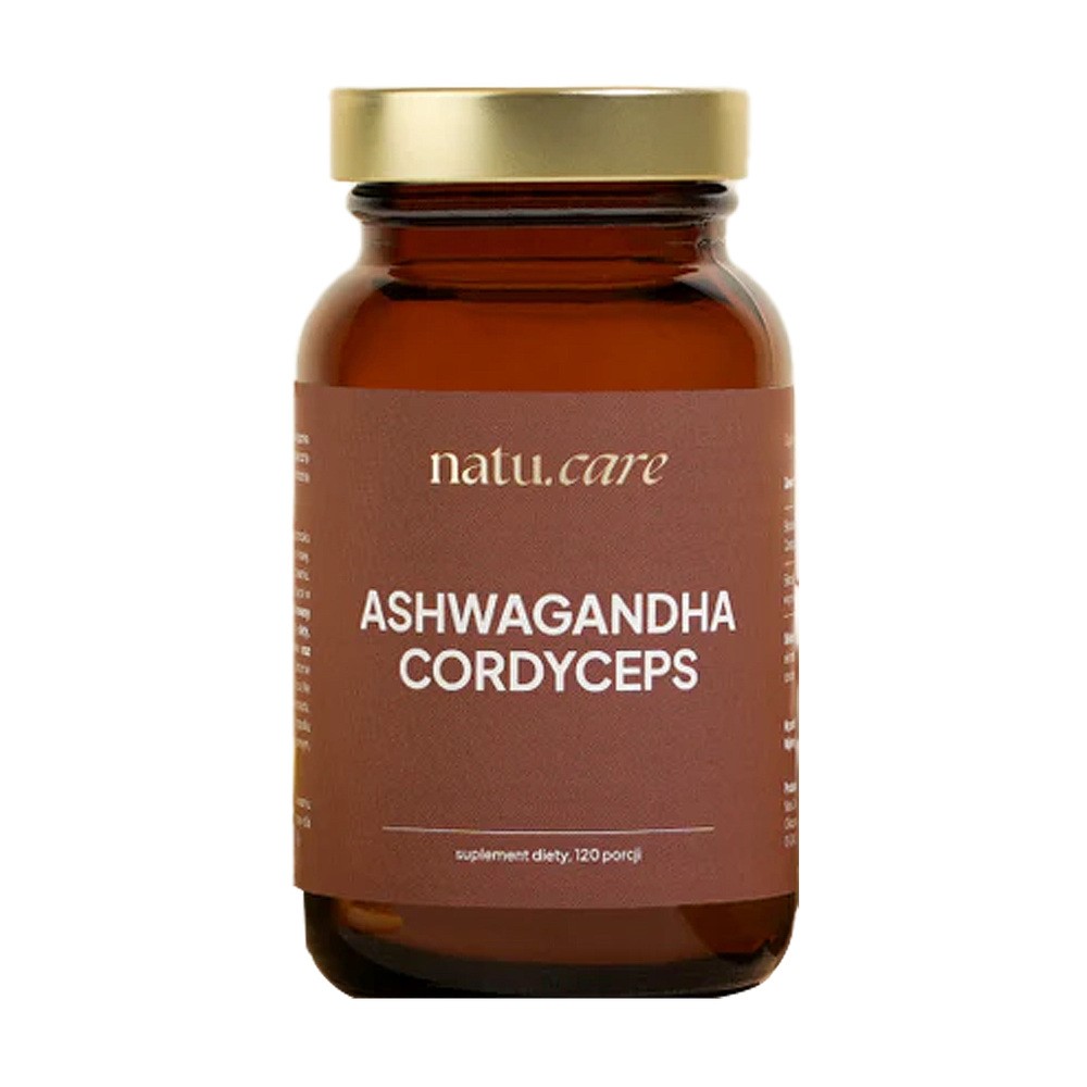 Natu.Care Ashwagandha&Cordyceps, proszek, 60 g