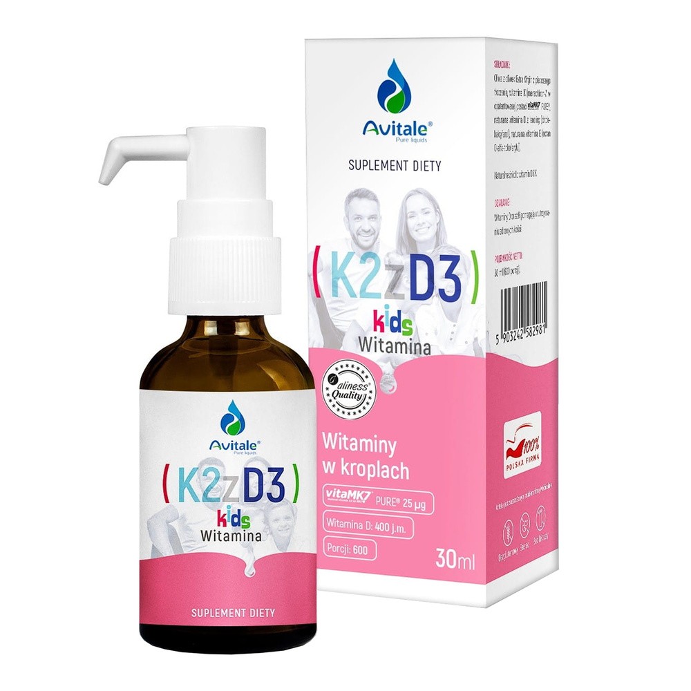Avitale Witamina K2 + D3 Kids 30 ml