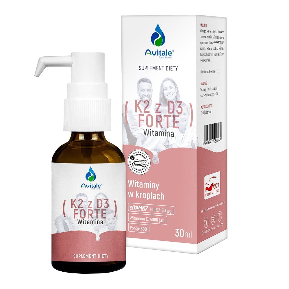 Avitale Witamina K2 + D3 Forte 30 ml