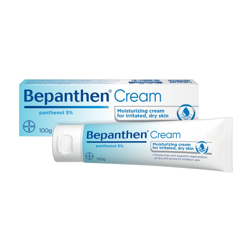 Bepanthen Cream, specjalistyczny krem na suchą i skłonną do podrażnień skórę, od 3 lat, 100 g