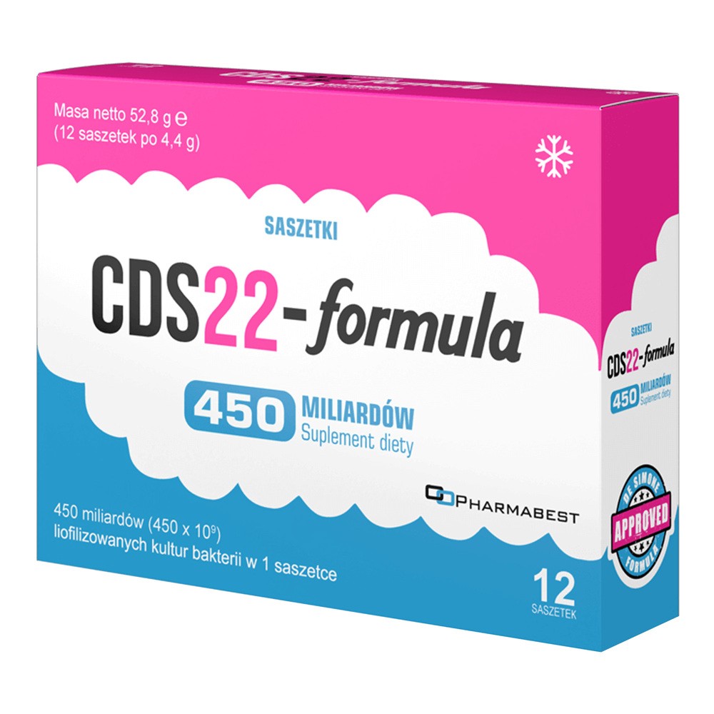 CDS22-Formula 450 miliardów (dawniej Vivomixx 450), proszek do sporządzania zawiesiny doustnej, 12 saszetek