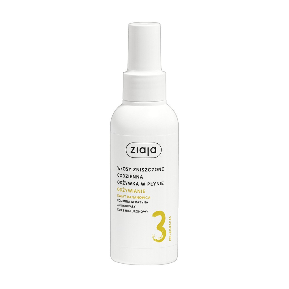Ziaja Odżywianie Kwiat Bananowca odżywka do włosów w sprayu 125ml