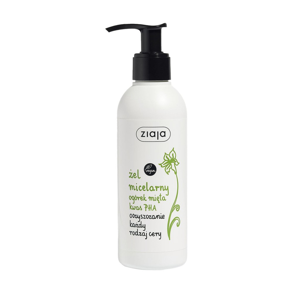 Ziaja LTD. Z.P.L. SP. Z 0.0. żel micelarny ogórek mięta 200ml