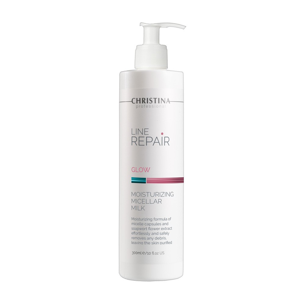 Mleczko do mycia twarzy Christina Line Repair Glow nawilżające micelarne 300 ml (7290100369012)