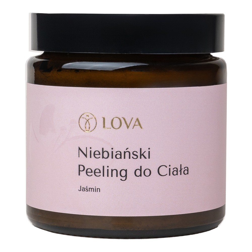 Cukrowy peeling o zapachu jaśminu - Niebiański Peeling. Jaśmin LOVA 120 ml