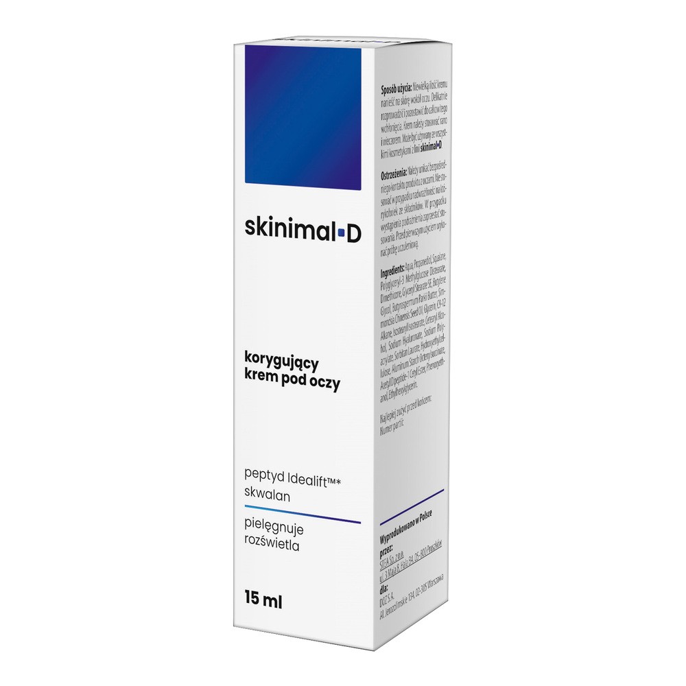 Skinimal D, krem korygujący pod oczy, 15 ml