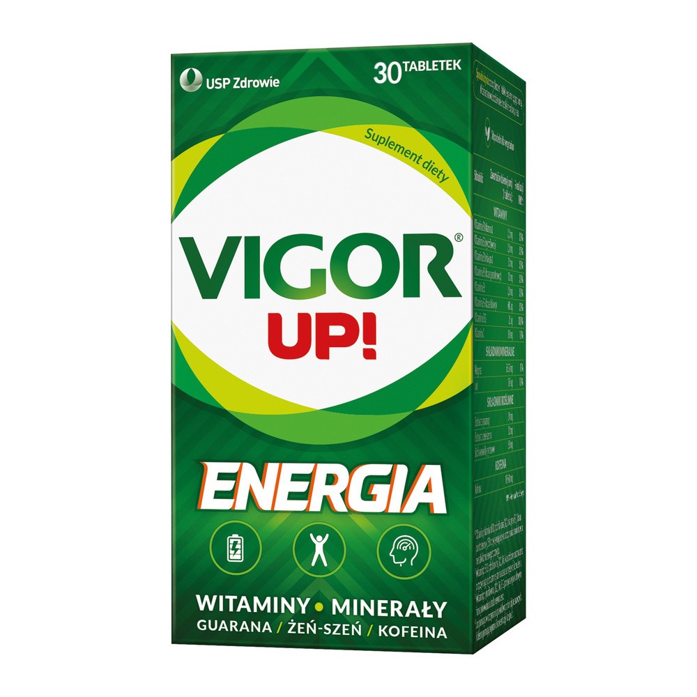 Vigor Up! Energia, 30 tabletek