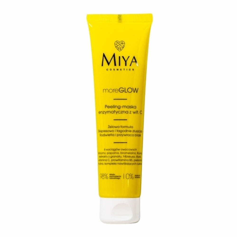 Miya moreGLOW Peeling-maska enzymatyczna z wit. C 60ml