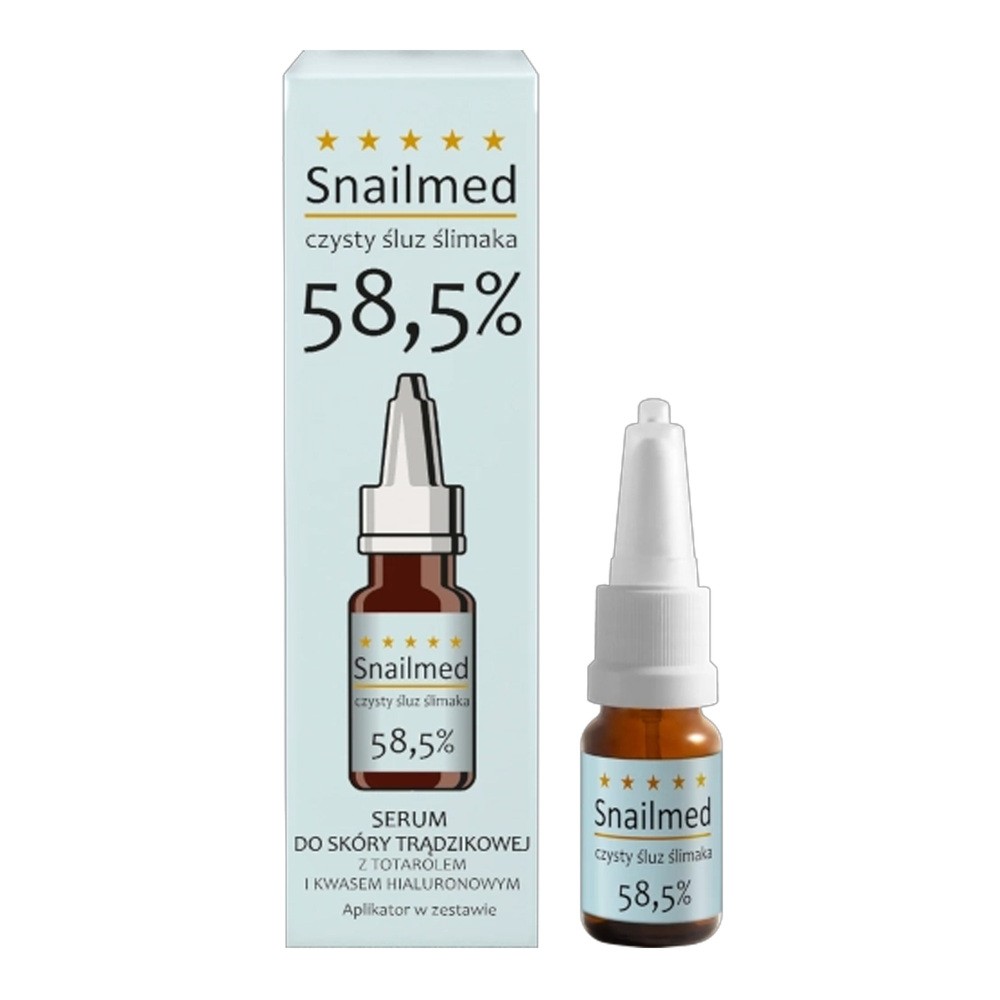Serum ze śluzem ślimaka 58,5% Snailmed - Najlepsze