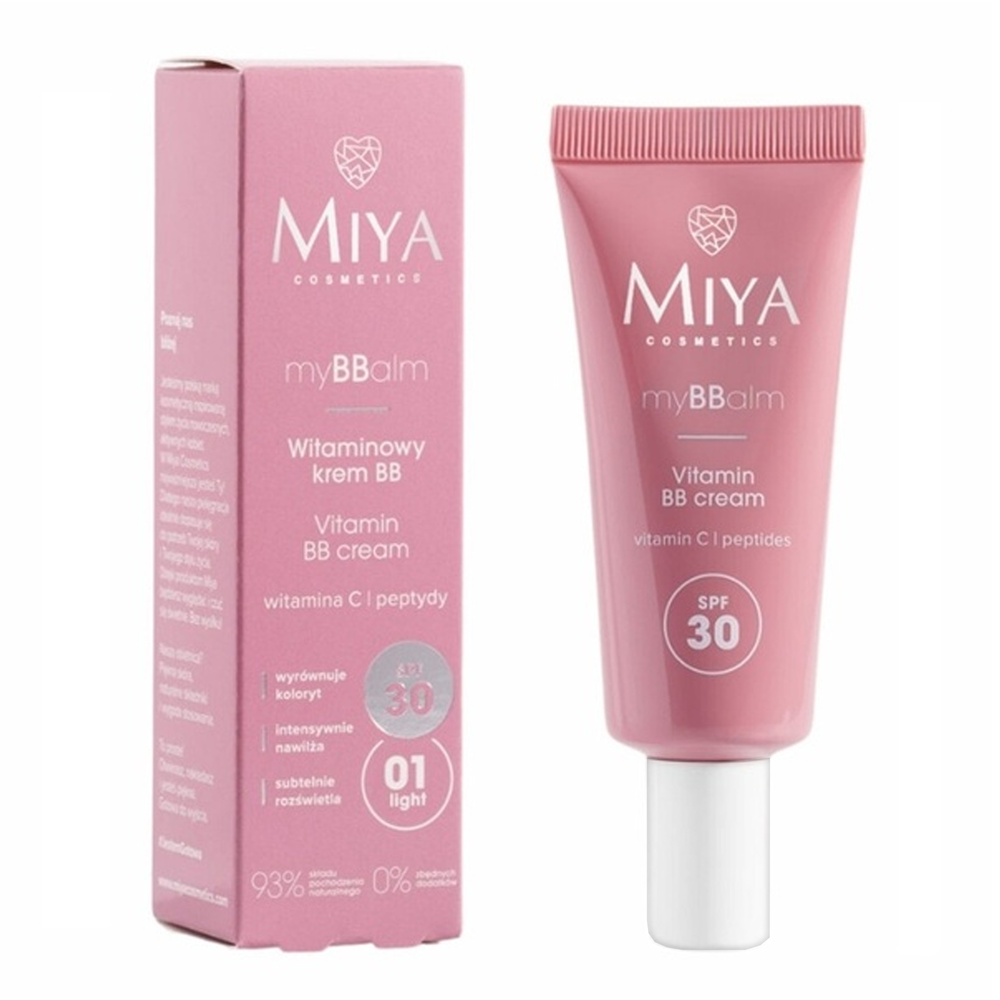 Miya myBBalm BB SPF30 - Witaminowy krem BB SPF30 01 Light 30ml