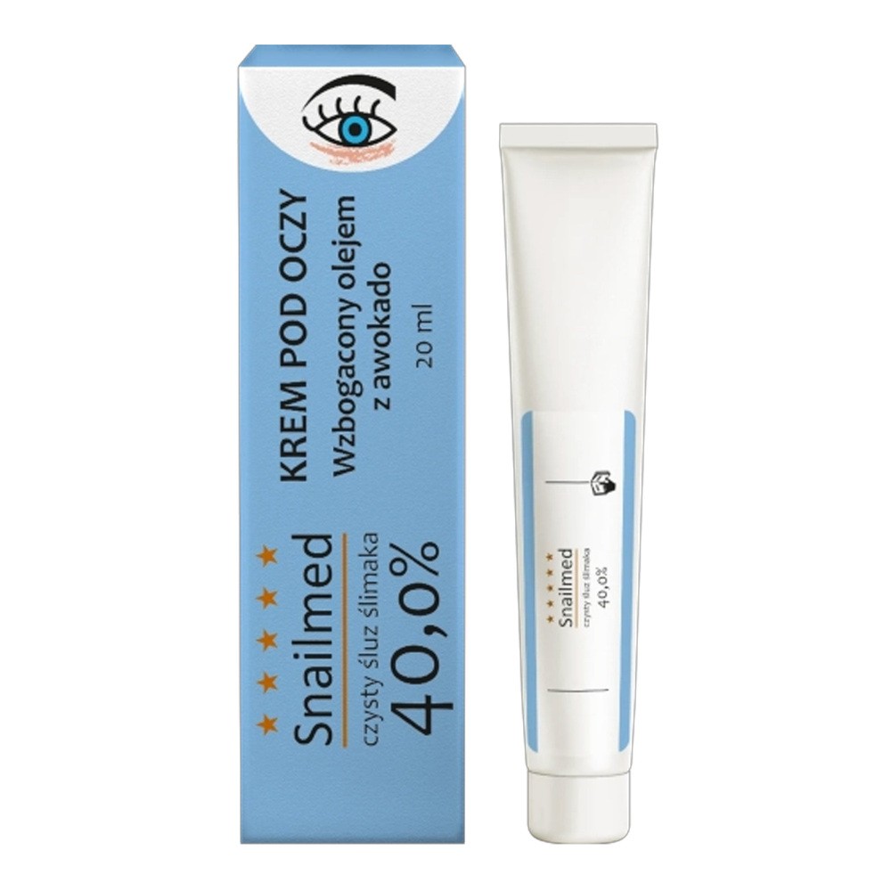 Snailmed czysty śluz ślimaka,  krem pod oczy, 20 ml 7080753