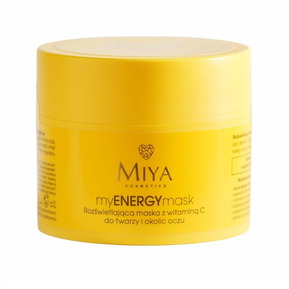 Miya myENERGYmask, rozświetlająca maska do twarzy z witaminą C, 50ml