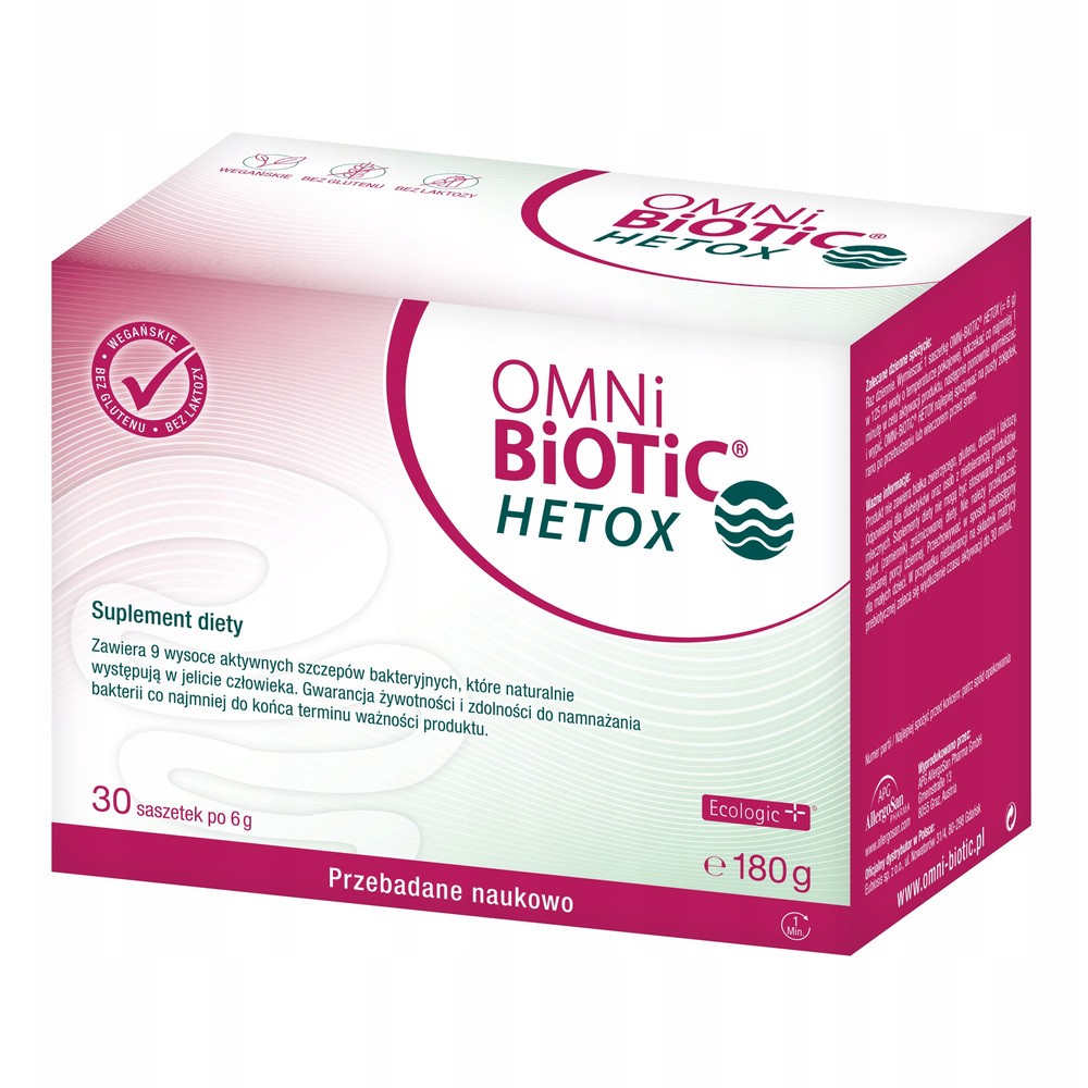 OmniBiotic Hetox, proszek, 6 g x 30 saszetek