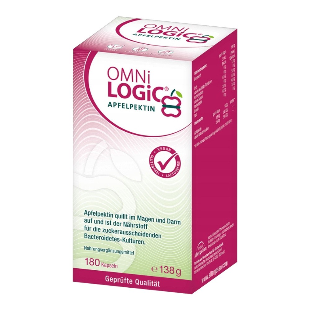 Omni-Logic ApplePectin, kapsułki, 84 sztuki