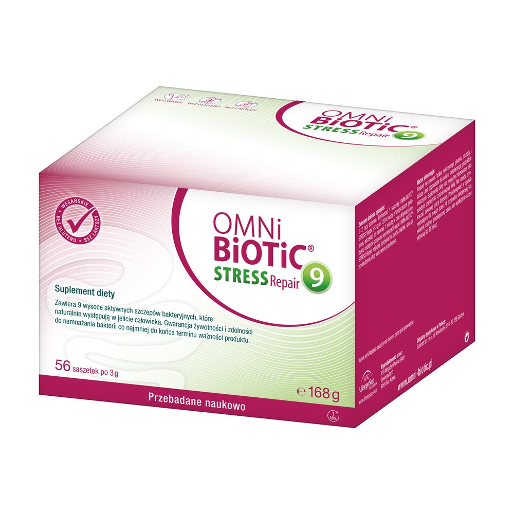Omni-Biotic Stress Repair 9, proszek, 3 g x 56 saszetek