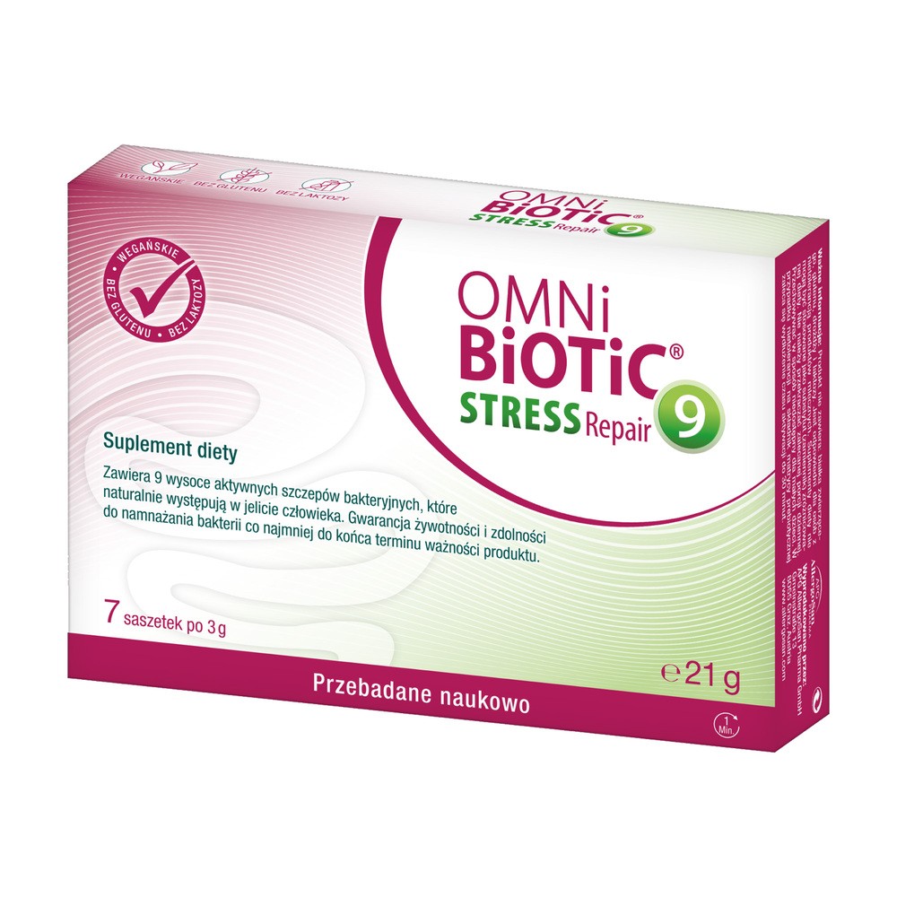 Omni Biotic Stress Repair 9, 7 saszetek