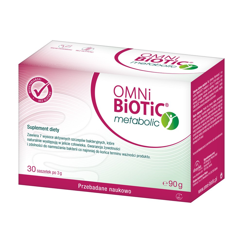 Omni-Biotic Metabolic, proszek, 3 g x 30 saszetek