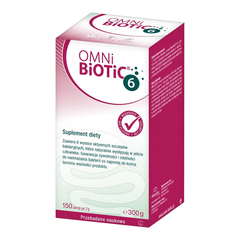Omni Biotic 6, proszek 300 g