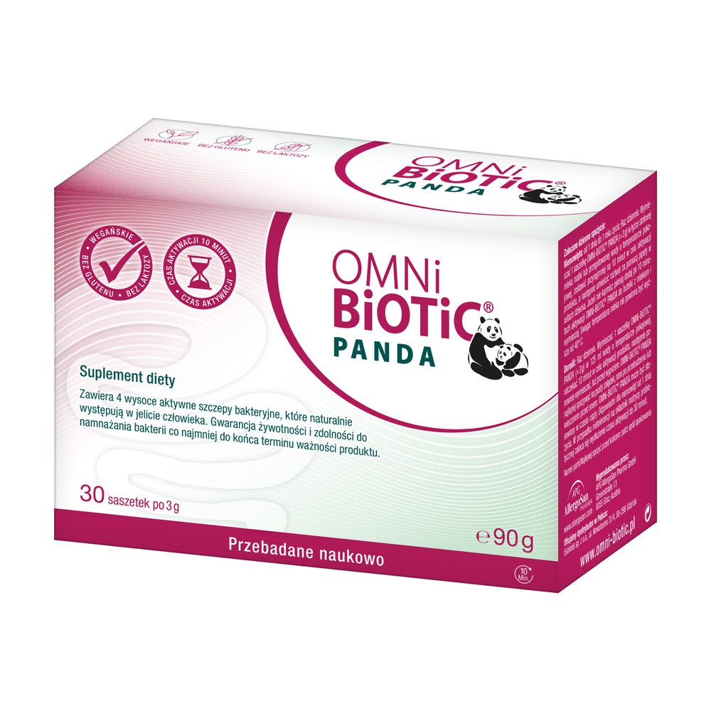 Omni-Biotic Panda, proszek, 3 g x 30 saszetek