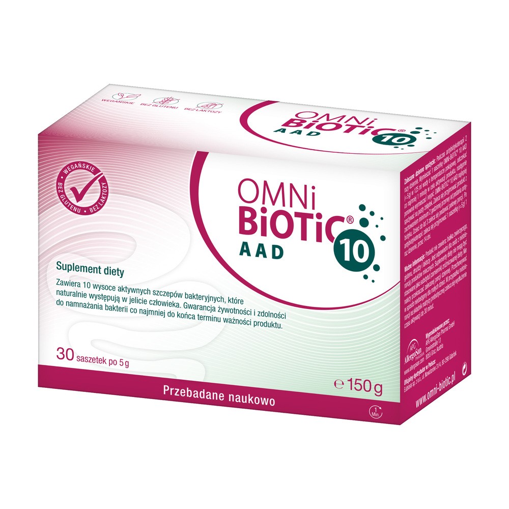 Omni-Biotic 10 AAD, proszek, 5 g x 30 saszetek