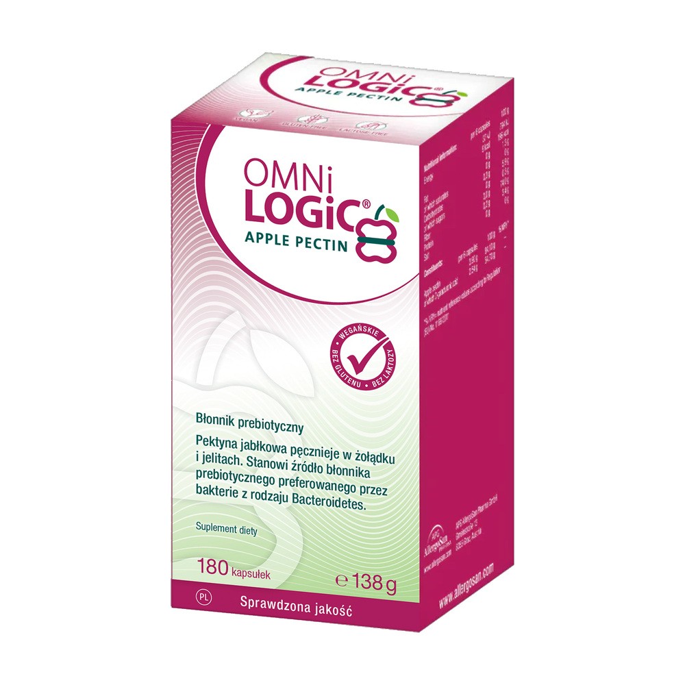 Omni-Logic ApplePectin, kapsułki, 180 sztuk