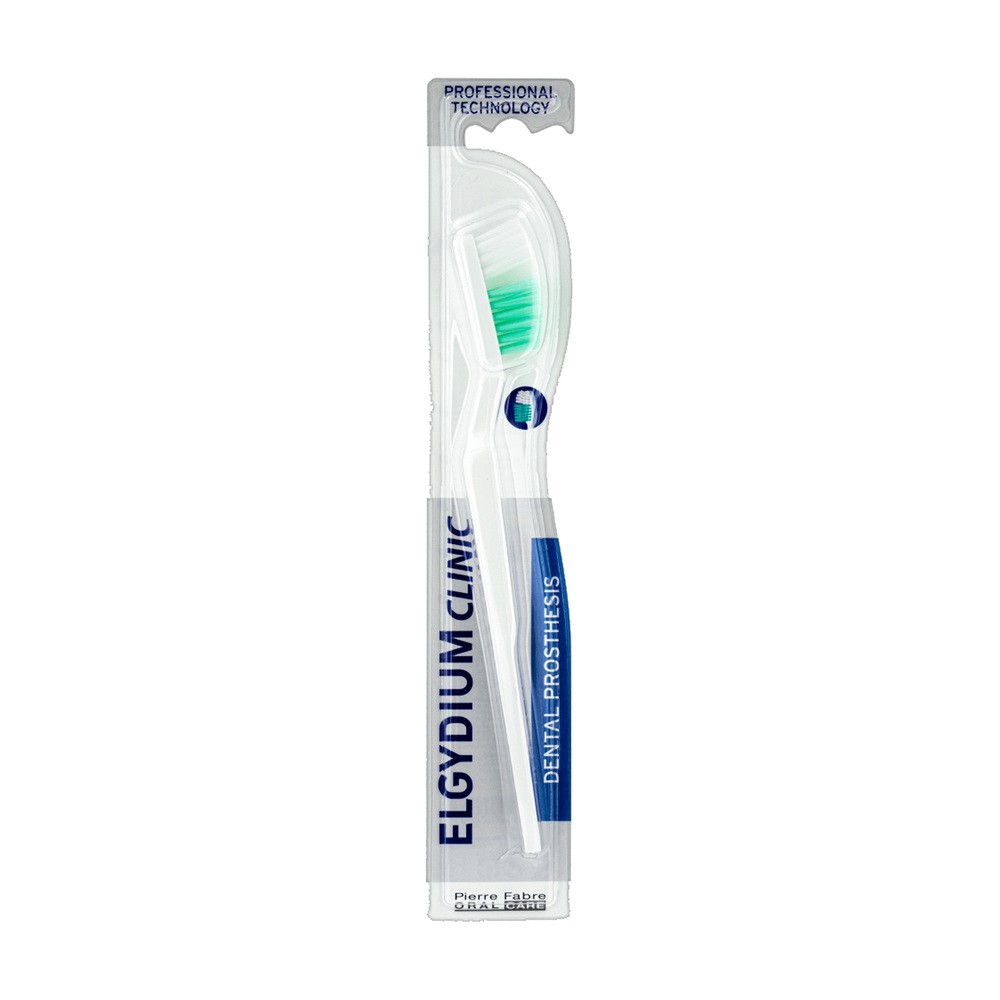 Pierre Fabre ORAL CARE Francja ELGYDIUM CLINIC Szczoteczka do czyszczenia protezy dentystycznej 1 szt 9082194