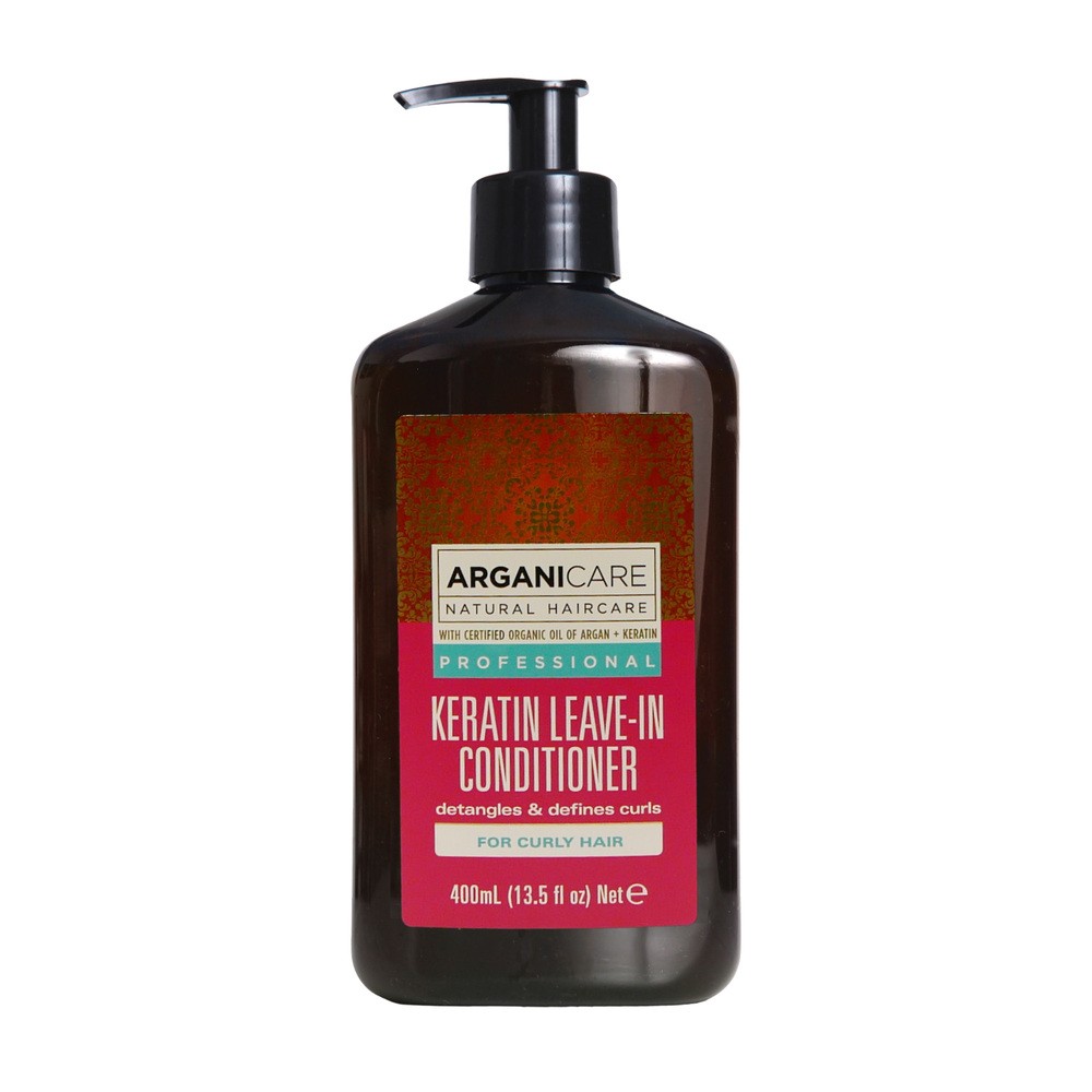 Arganicare Arganicare Arganicare Keratin Odżywka bez spłukiwania do kręconych włosów