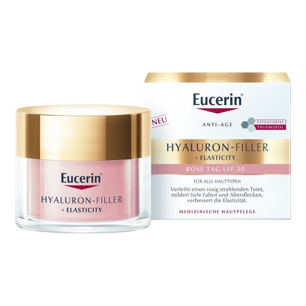 Eucerin Hyaluron-Filler + Elasticity Rose Krem na dzień SPF30