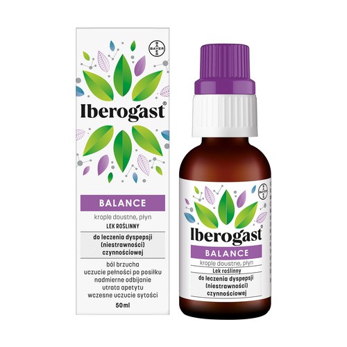 IBEROGAST Balance Krople doustne, 50 ml