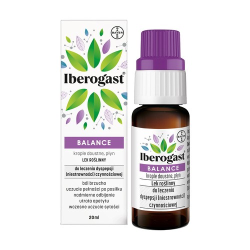 IBEROGAST Balance Krople doustne, 20 ml