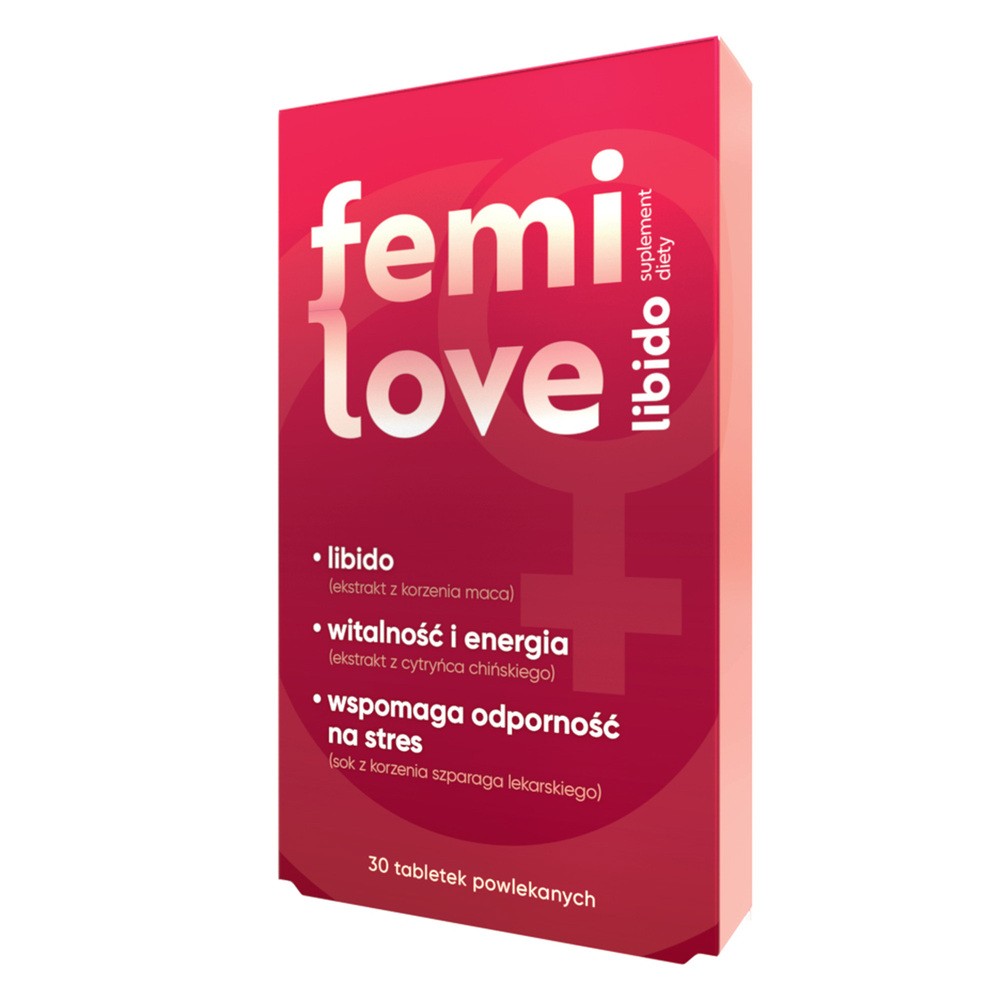 Femilove Libido, 30 tabletek