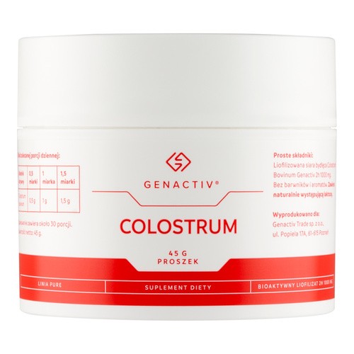 Genactiv Colostrum Proszek 45 g