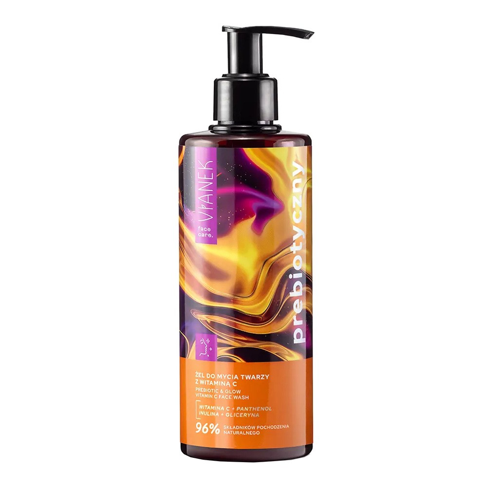 VIANEK Prebiotyczny żel do mycia twarzy z witaminą C 300ml