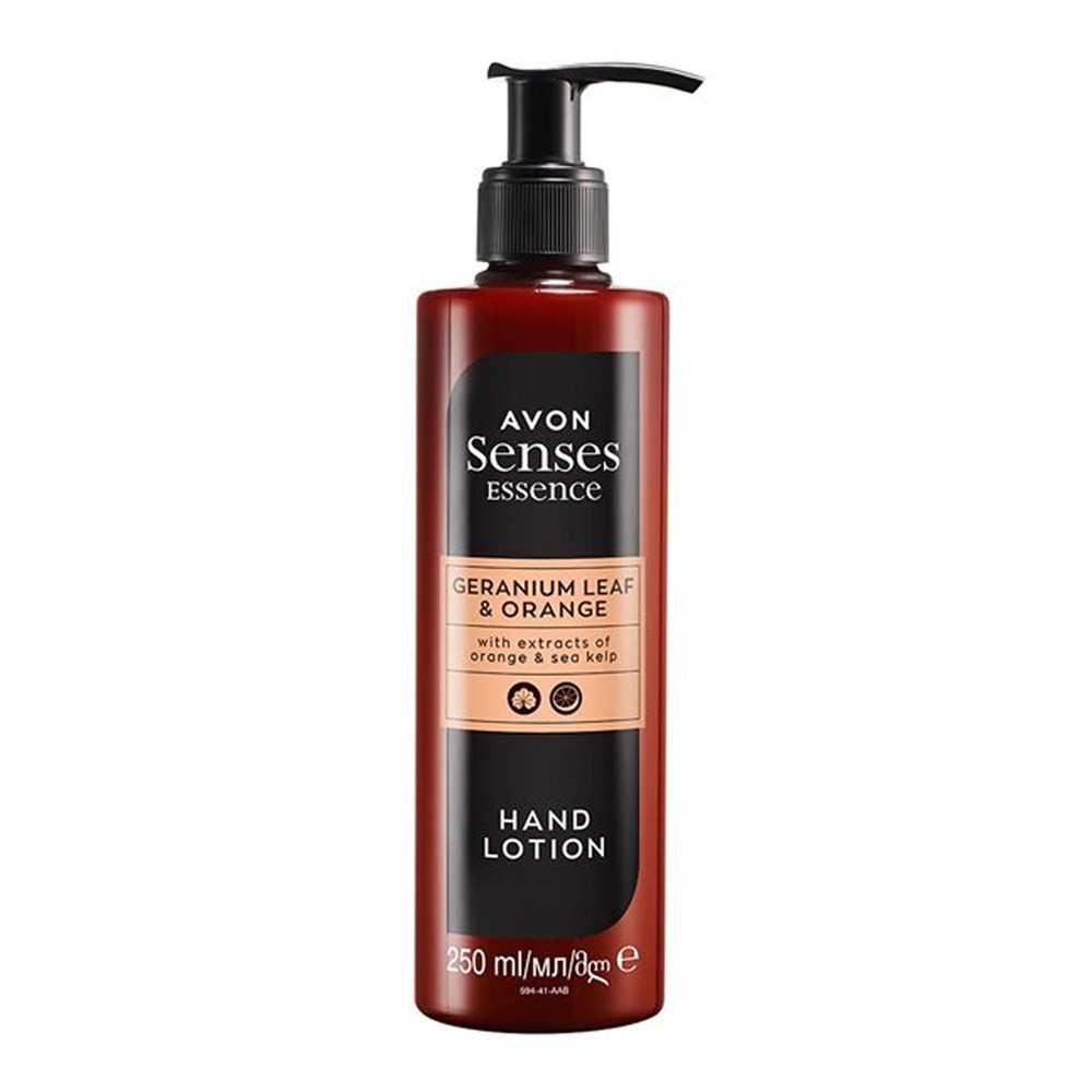 Avon Senses Essence Geranium i Pomarańcza Lotion do rąk 250 ml