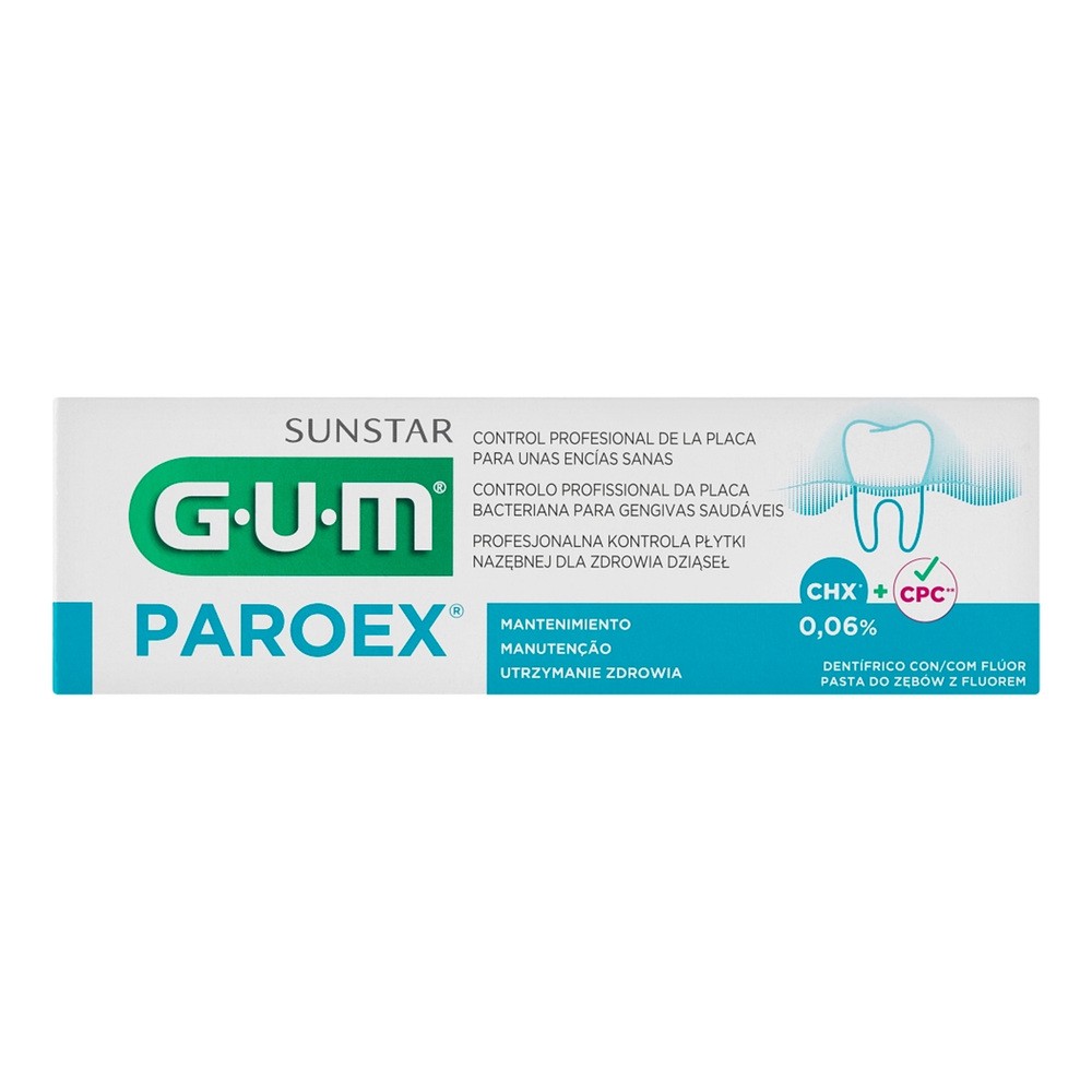 GUM Butler Sunstar ParoeX 75ml (1750) - pasta do codziennego stosowania z chlorh