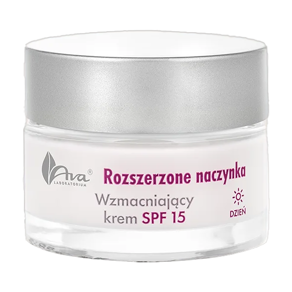Ava Labolatorium Rozszerzone naczynka Krem wzmacniający na dzień SPF 15 50ml