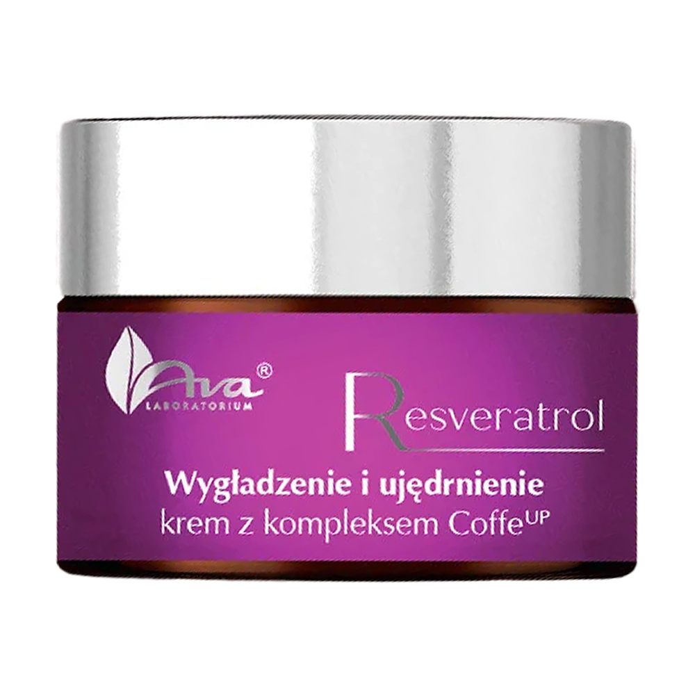 AVA RESVERATROL Wygładzenie i ujędrnienie Krem z kompleksem Coffee Up, 50ml >> 0zł za wysyłkę przy zakupach od 149 zł <<