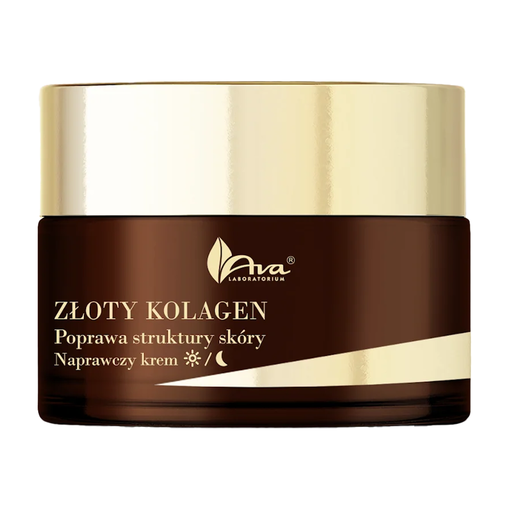 Ava Złoty Kolagen naprawczy krem na dzień i na noc 50 ml